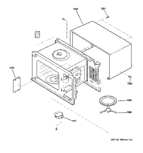 Ge microwave deals model jes2051dn2bb