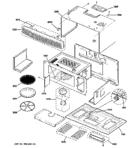 ge advantium 120 microwave parts