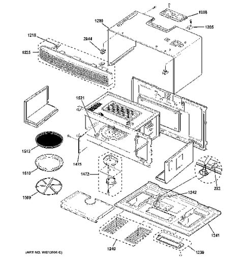 ge sca1001fss01