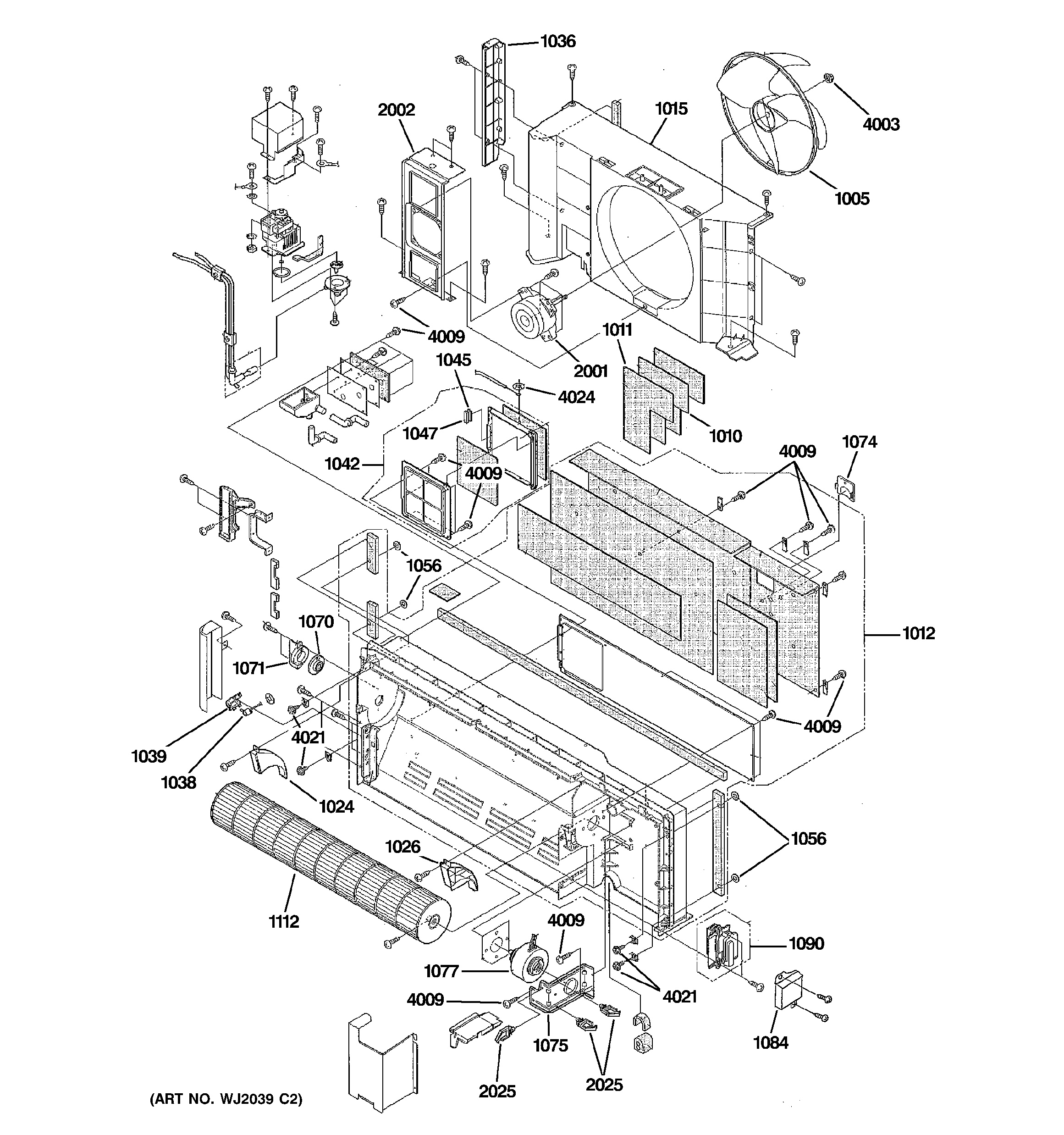 Assembly View for MOTOR & CHASSIS PARTS | AZ41E12DABW2