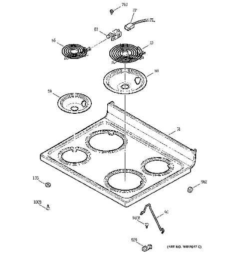 General Electric Replacement Blender Jar, Part #WPW10555711