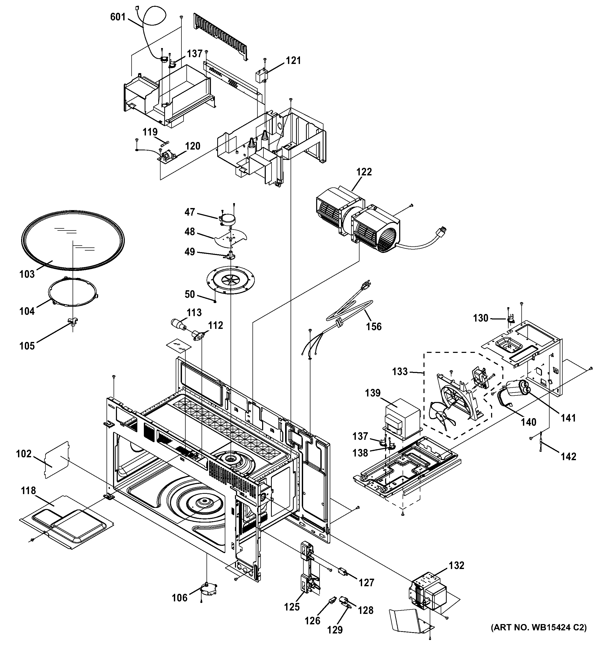 Assembly View for OVEN CAVITY PARTS | PVM9005SJ2SS