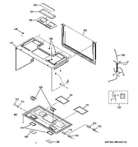 pvm9005sjss parts