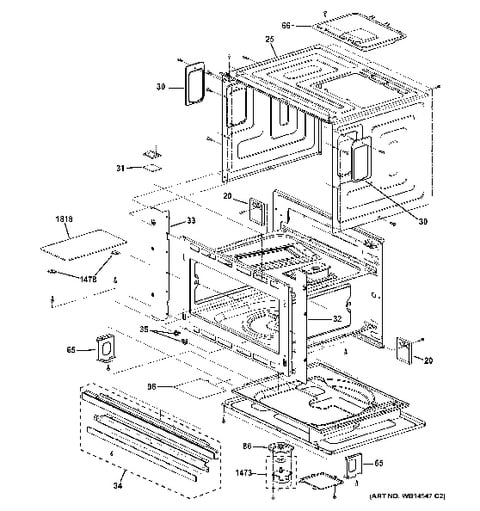 ge profile advantium 120 microwave parts