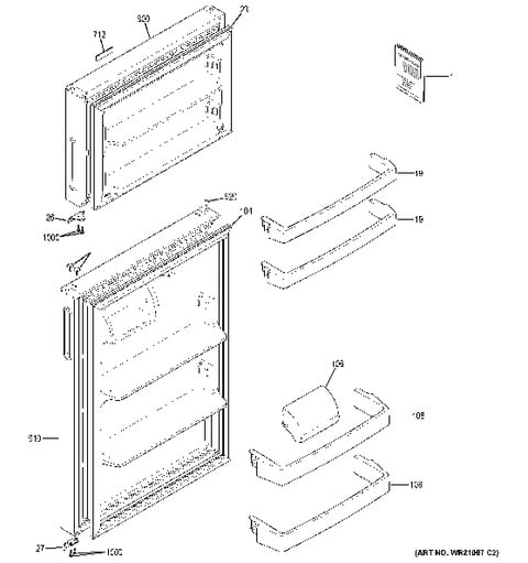 kenmore coldspot model 106 refrigerator