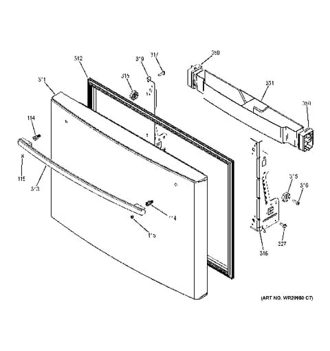 pfe28kynfs parts