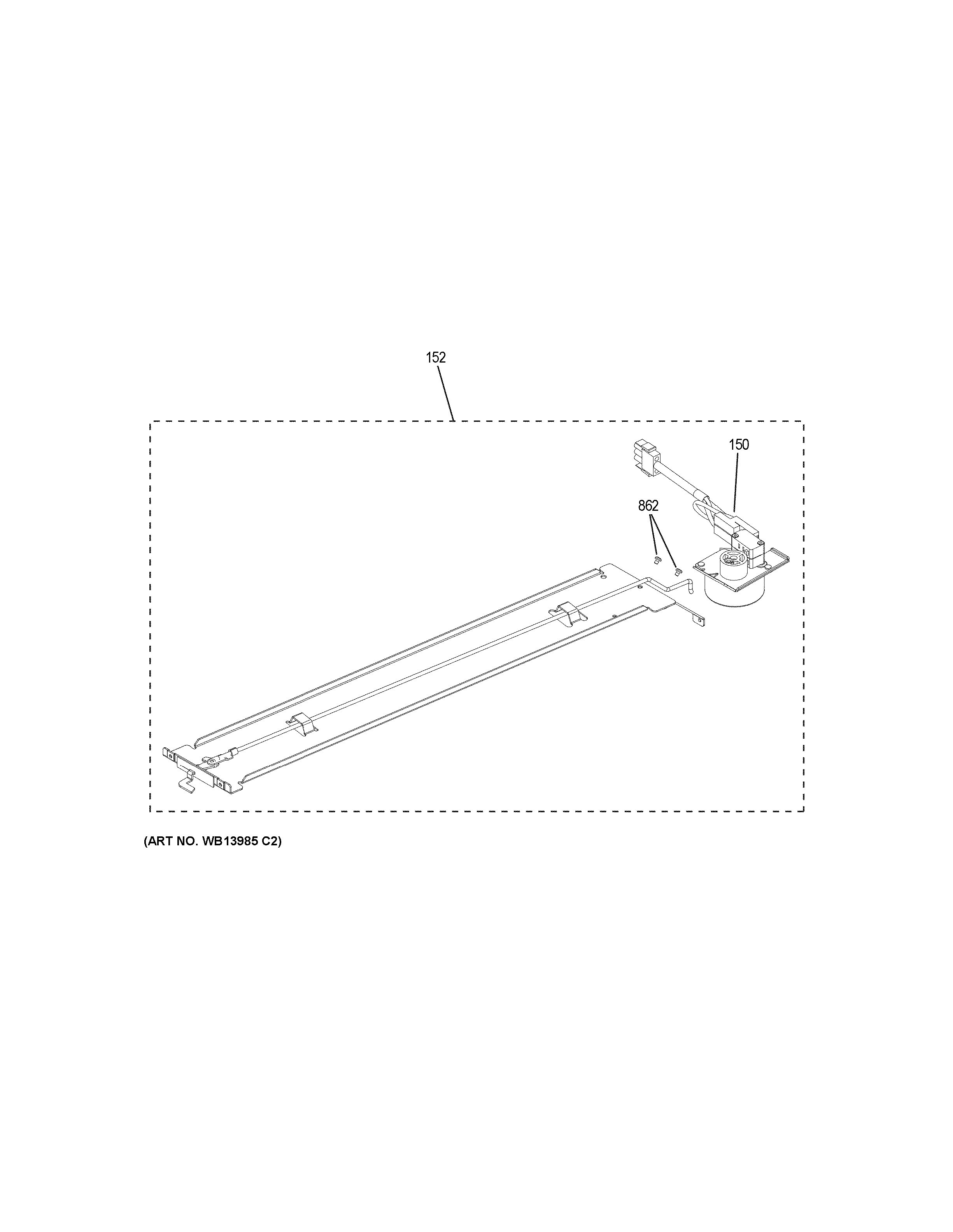 Assembly View for DOOR LOCK JB860SJ1SS