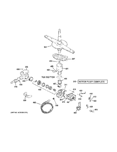 GSM2200VWW by GE Appliances - GE Spacemaker® Under-the-Sink Dishwasher