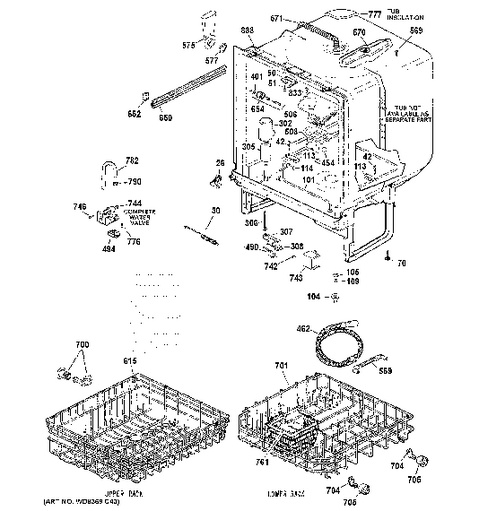 GE® Built-In Dishwasher - GSD4060KSS - GE Appliances