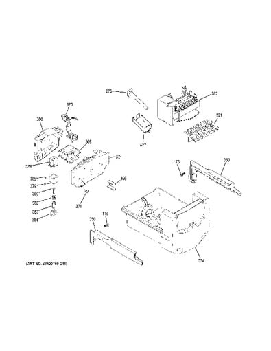 42+ Ge adora refrigerator ice maker parts ideas