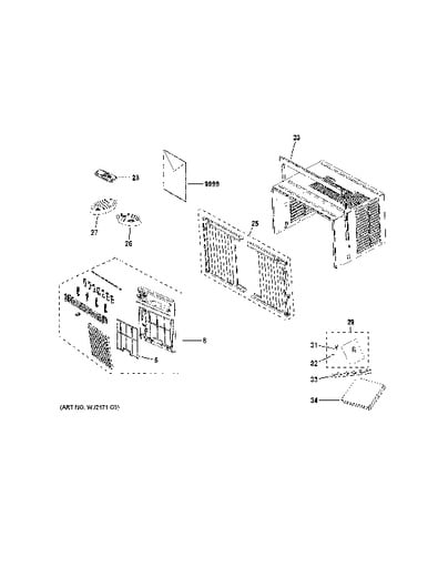 ge aec08lxl1 air conditioner