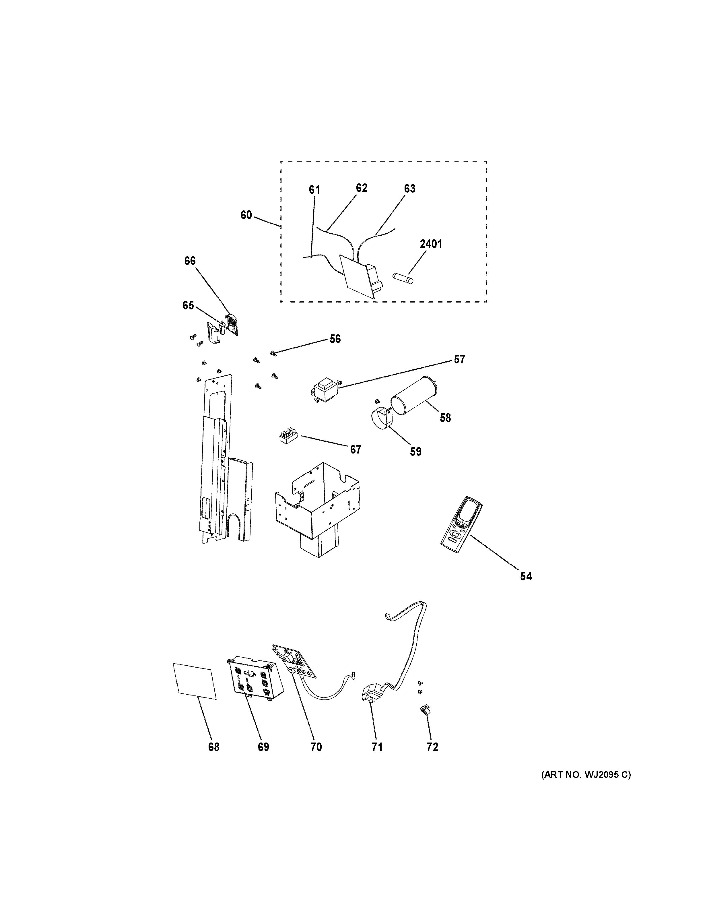 Assembly View for CONTROL PARTS | AEE18DSL1