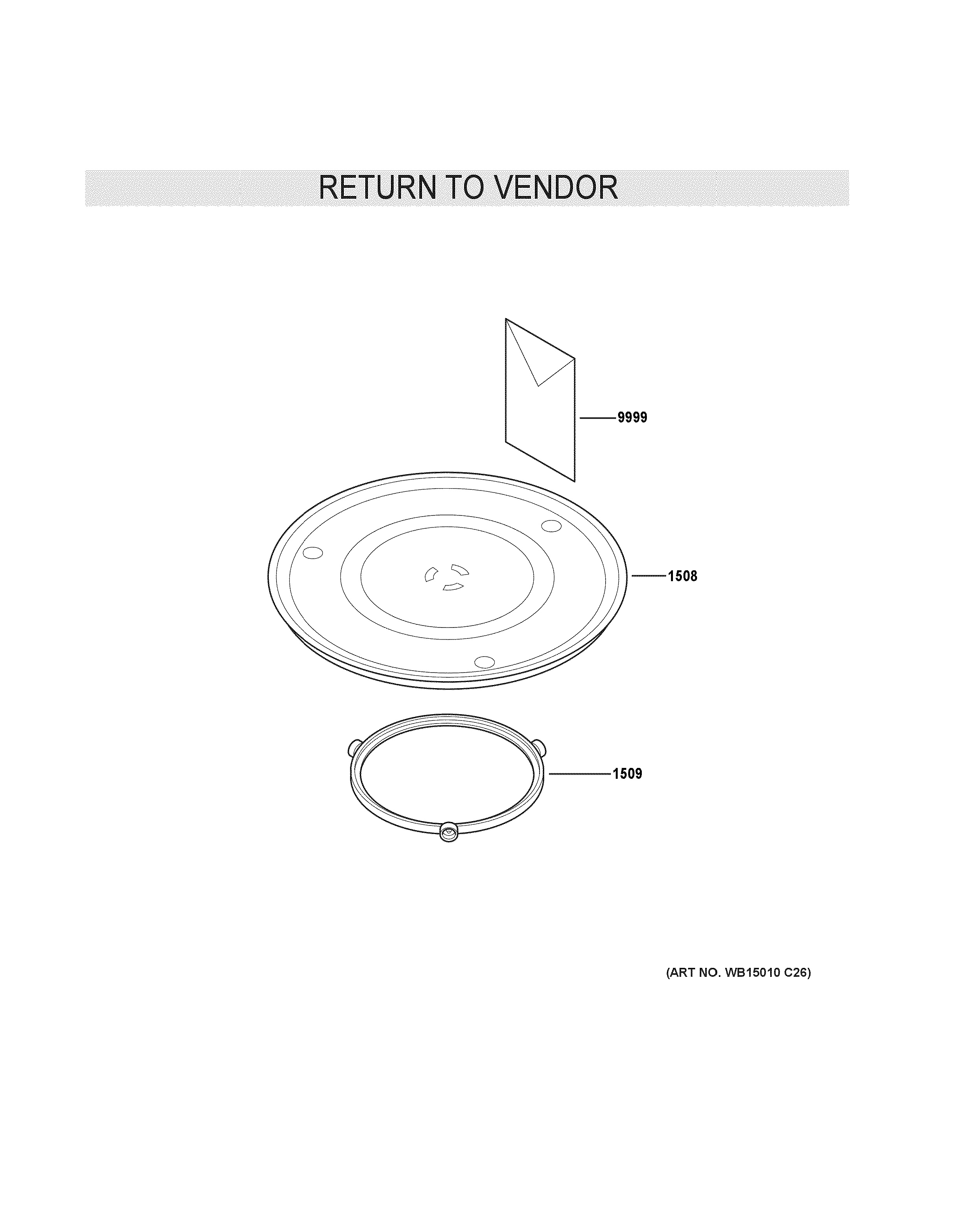 Assembly View for MICROWAVE | JES1358WK02