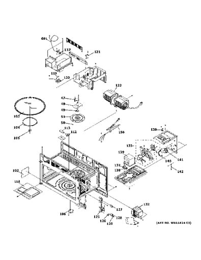 pvm9005sjss parts