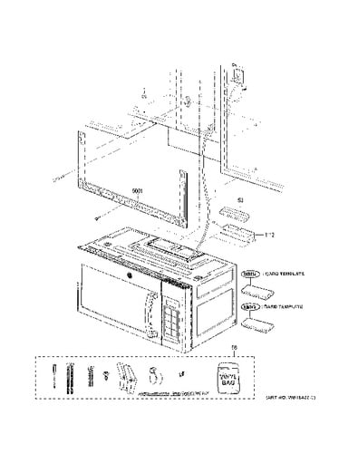 HORNO MICROONDAS GE JVM3162RJSS INOX – Almacén Li Lao