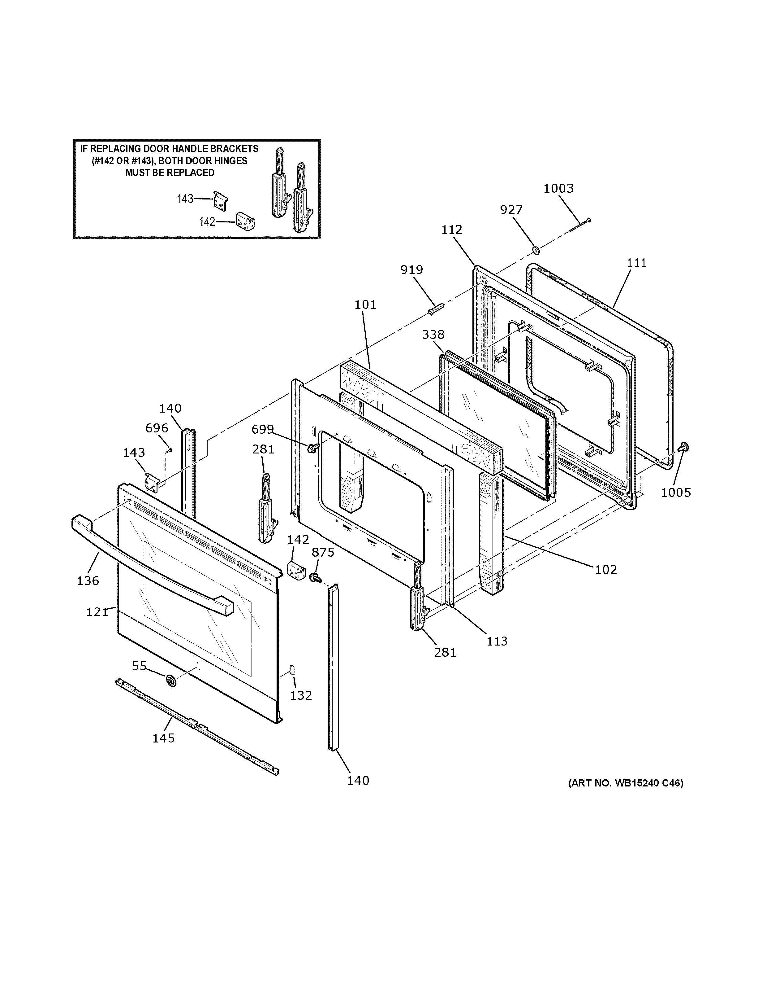 Assembly View for DOOR | JBS60RK9SS