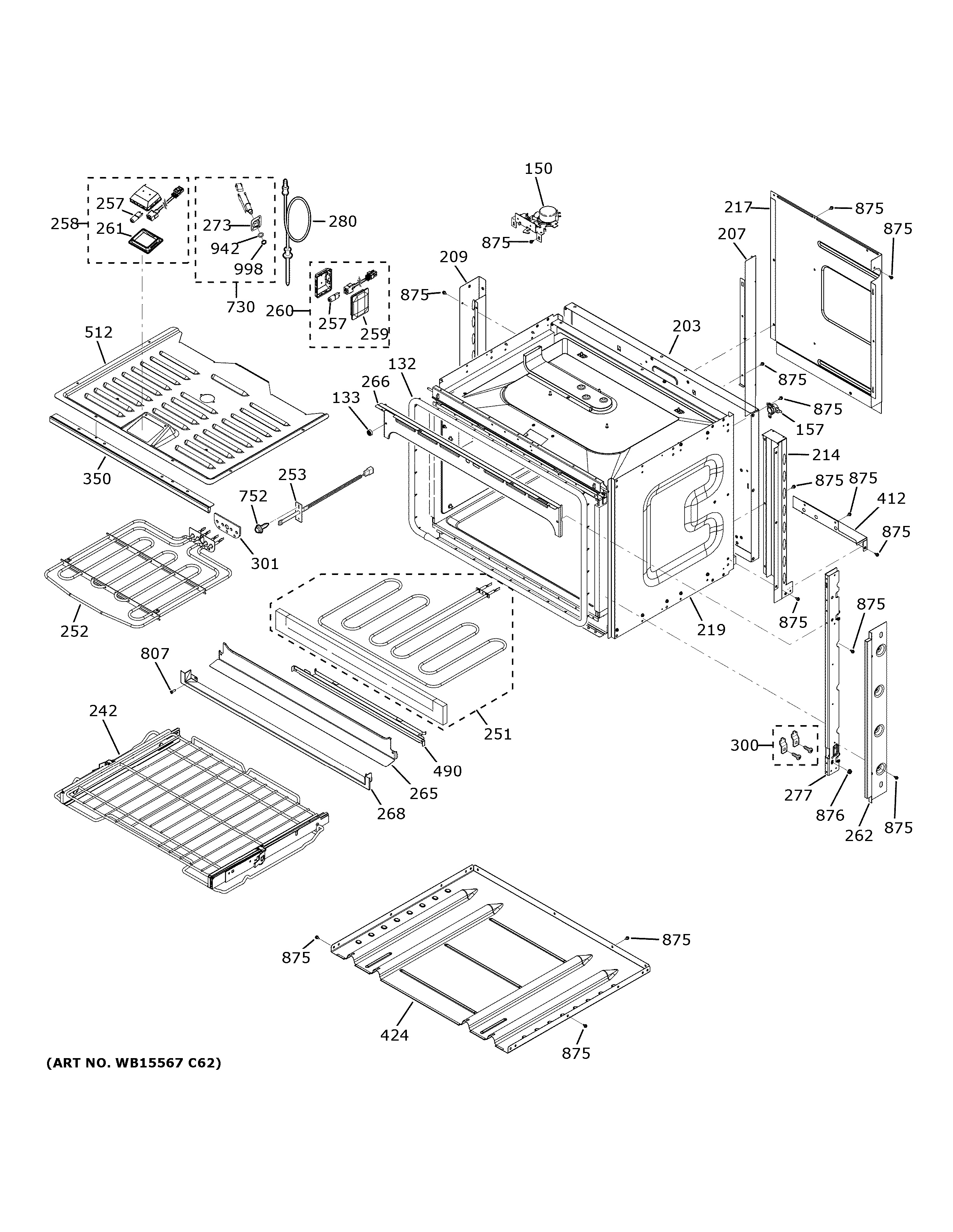 Assembly View for BODY PARTS | CTS90DP2N1S1