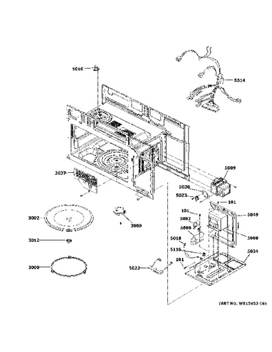 Parts of a Microwave: Microwave Parts Diagram