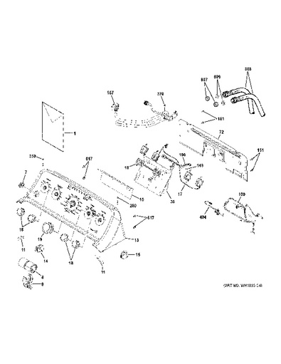 134101800 Interruttore di blocco lavatrice per Frigidaire 5303306138